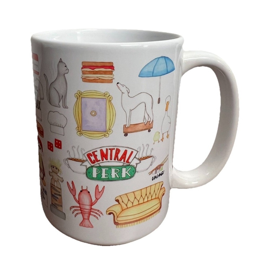 Central Perk Friends I'll Be There for You Collage Cup Mug‎ Orca Castings